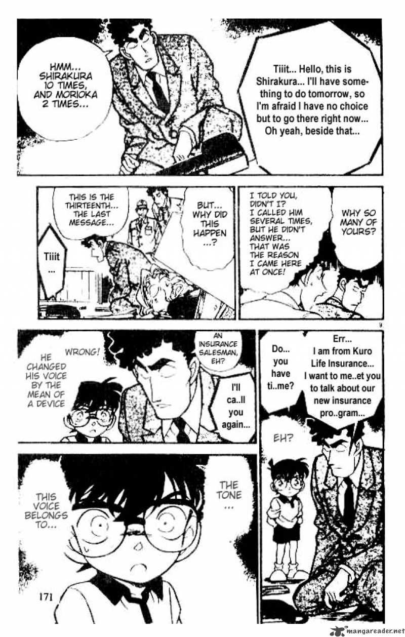 Read Detective Conan Chapter 180 Checkmate - Page 9 For Free In The Highest Quality