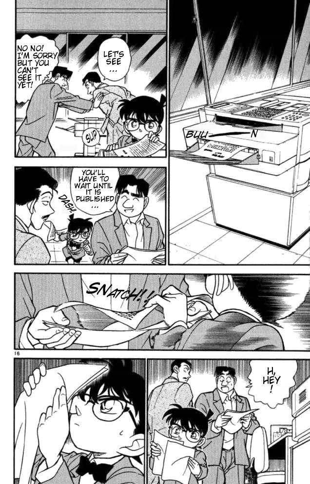 Read Detective Conan Chapter 182 The Writer that Disappeared - Page 16 For Free In The Highest Quality