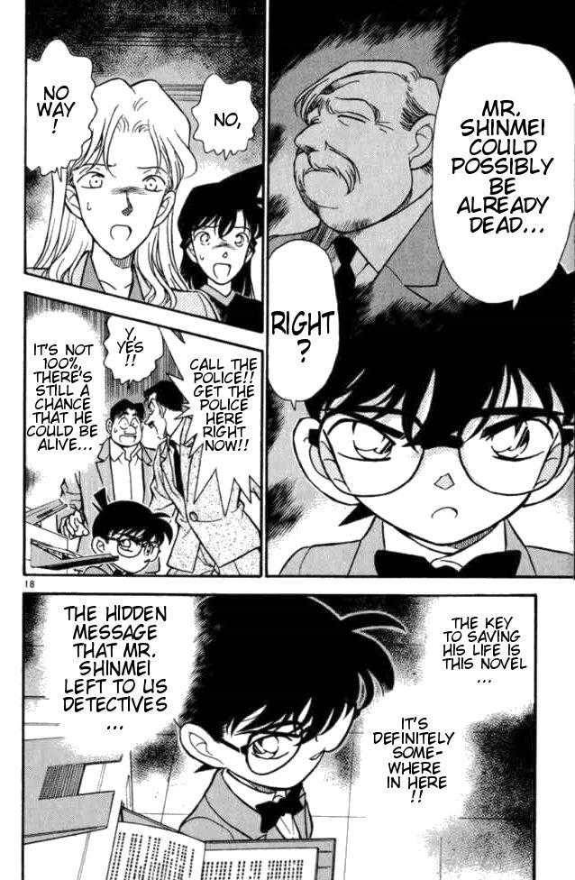Read Detective Conan Chapter 182 The Writer that Disappeared - Page 18 For Free In The Highest Quality