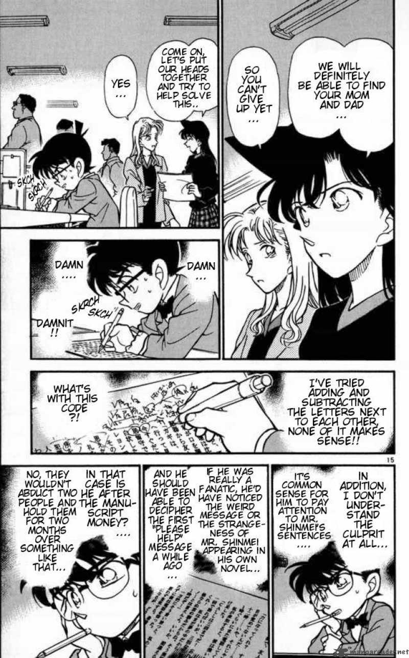 Read Detective Conan Chapter 183 Climax of Half - Page 15 For Free In The Highest Quality