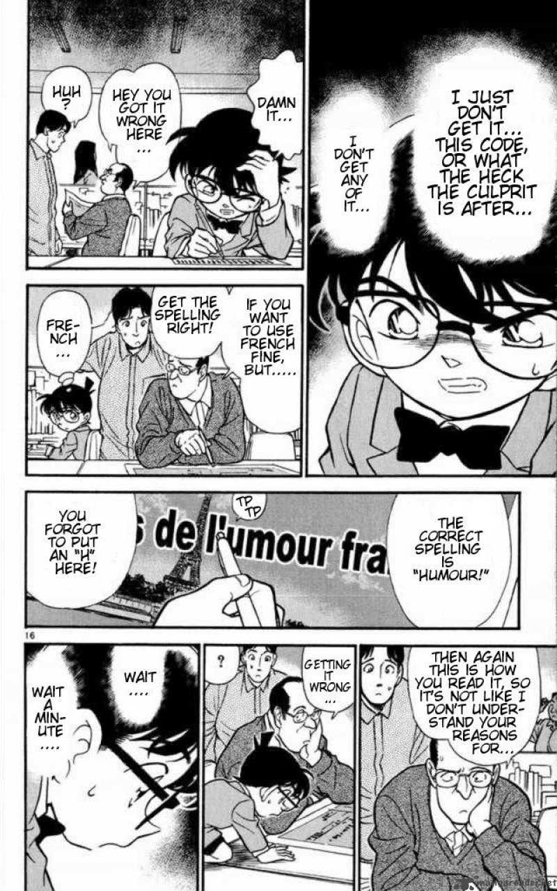 Read Detective Conan Chapter 183 Climax of Half - Page 16 For Free In The Highest Quality