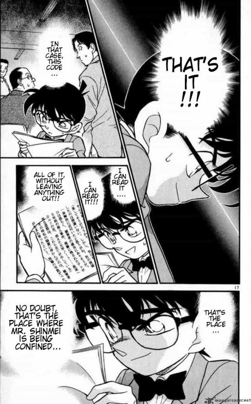 Read Detective Conan Chapter 183 Climax of Half - Page 17 For Free In The Highest Quality
