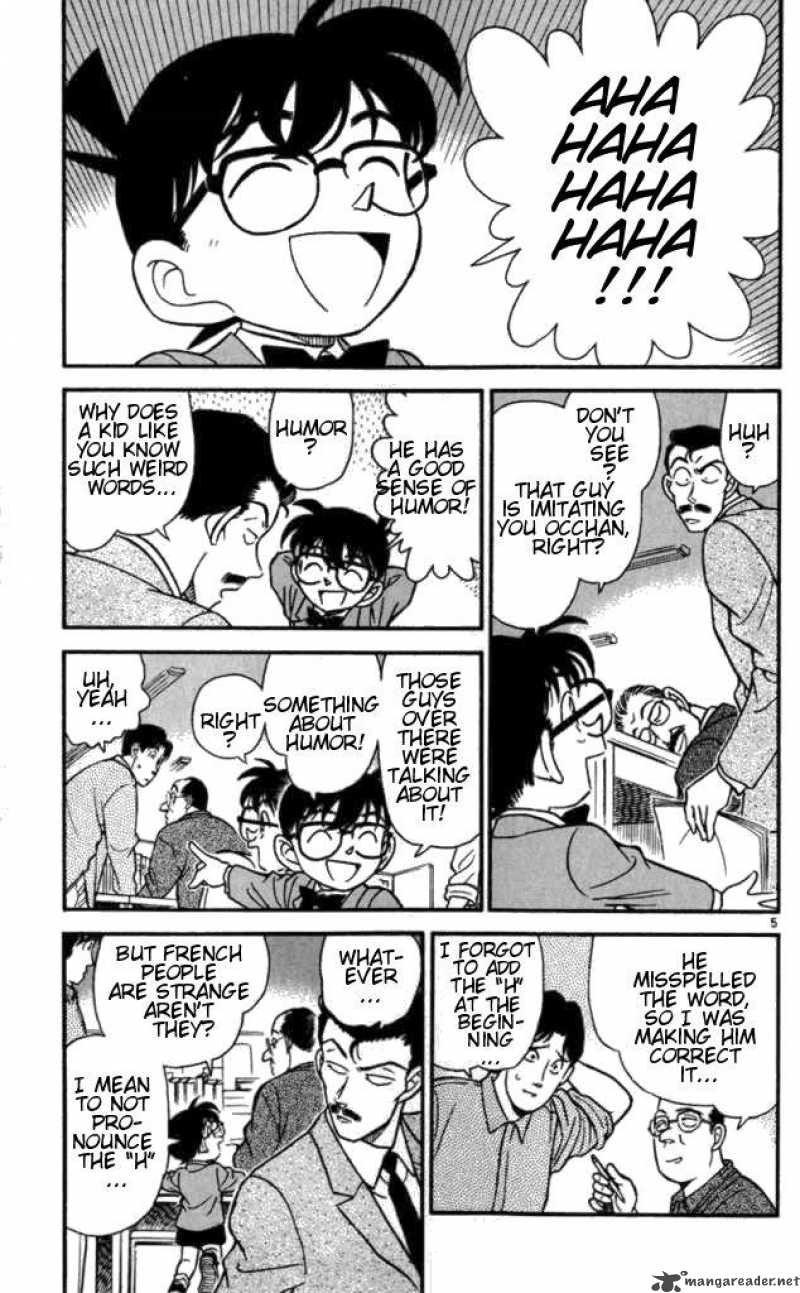 Read Detective Conan Chapter 184 In France - Page 5 For Free In The Highest Quality