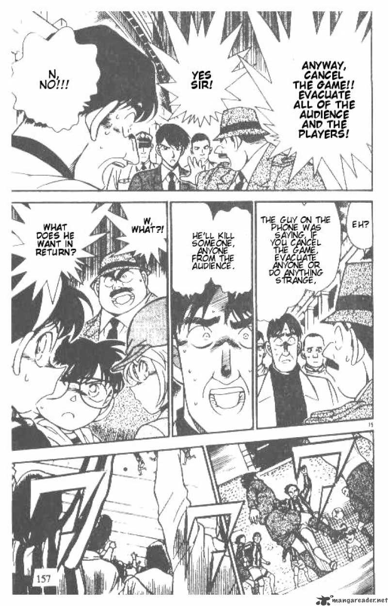 Read Detective Conan Chapter 189 The Endangered Ball - Page 15 For Free In The Highest Quality