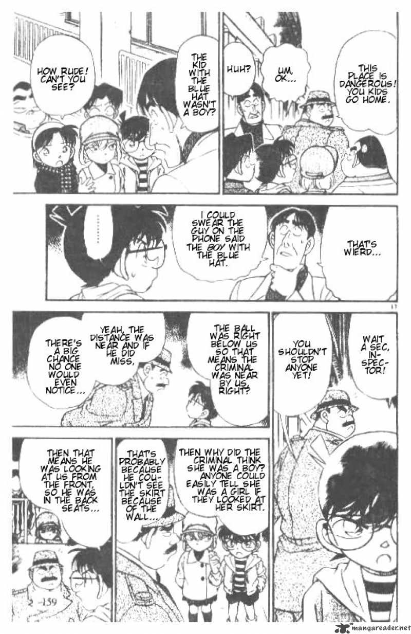 Read Detective Conan Chapter 189 The Endangered Ball - Page 17 For Free In The Highest Quality