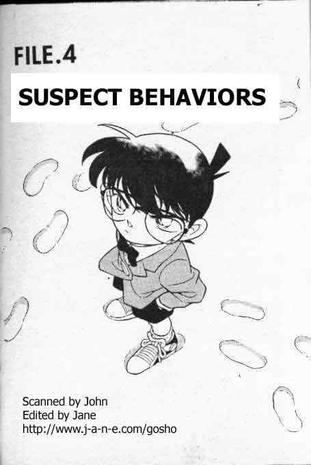 Read Detective Conan Chapter 194 Suspect Behaviors - Page 1 For Free In The Highest Quality