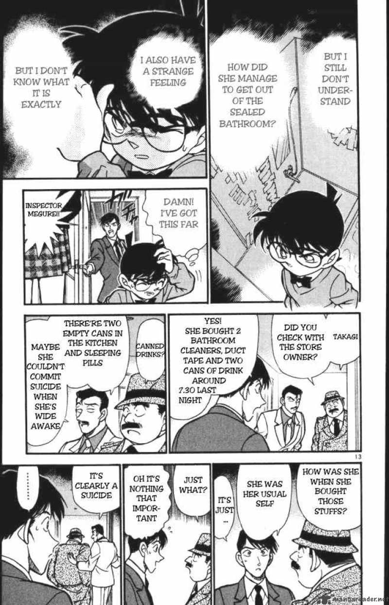 Read Detective Conan Chapter 198 Tangible Proof - Page 13 For Free In The Highest Quality