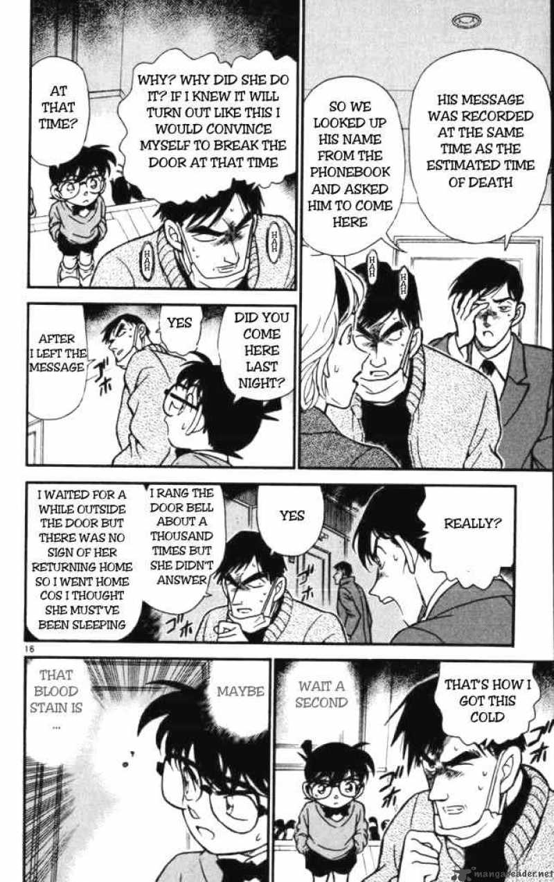 Read Detective Conan Chapter 198 Tangible Proof - Page 16 For Free In The Highest Quality