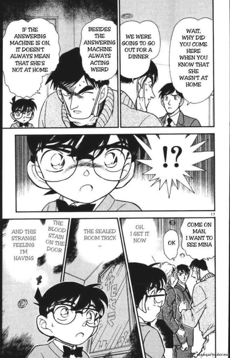 Read Detective Conan Chapter 198 Tangible Proof - Page 17 For Free In The Highest Quality