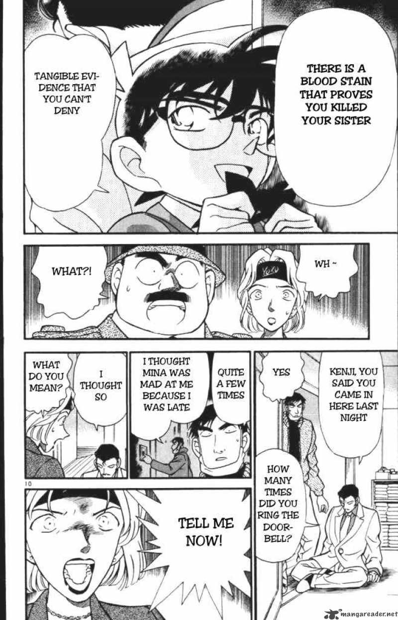 Read Detective Conan Chapter 199 Sisterly Love - Page 10 For Free In The Highest Quality