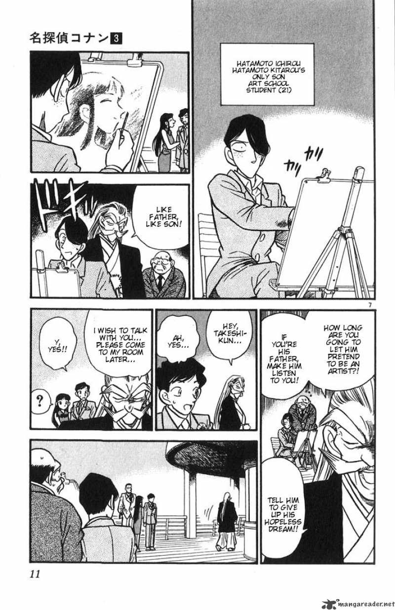 Read Detective Conan Chapter 20 The Hatamoto Family - Page 12 For Free In The Highest Quality