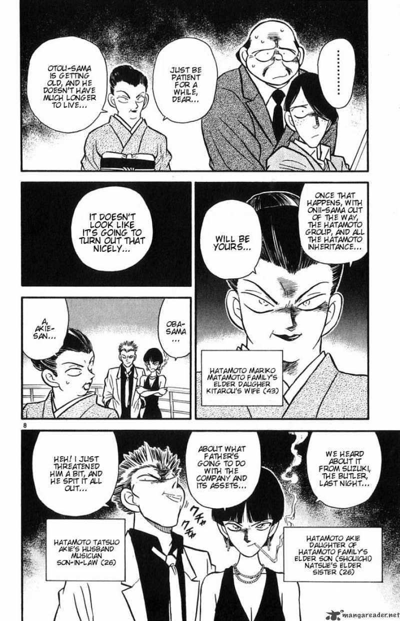 Read Detective Conan Chapter 20 The Hatamoto Family - Page 13 For Free In The Highest Quality