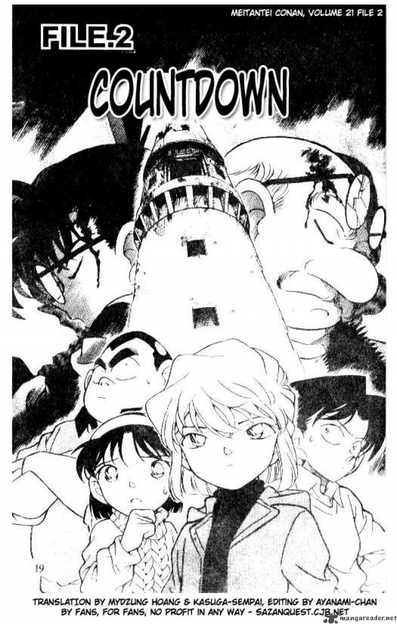 Read Detective Conan Chapter 202 Countdown - Page 1 For Free In The Highest Quality