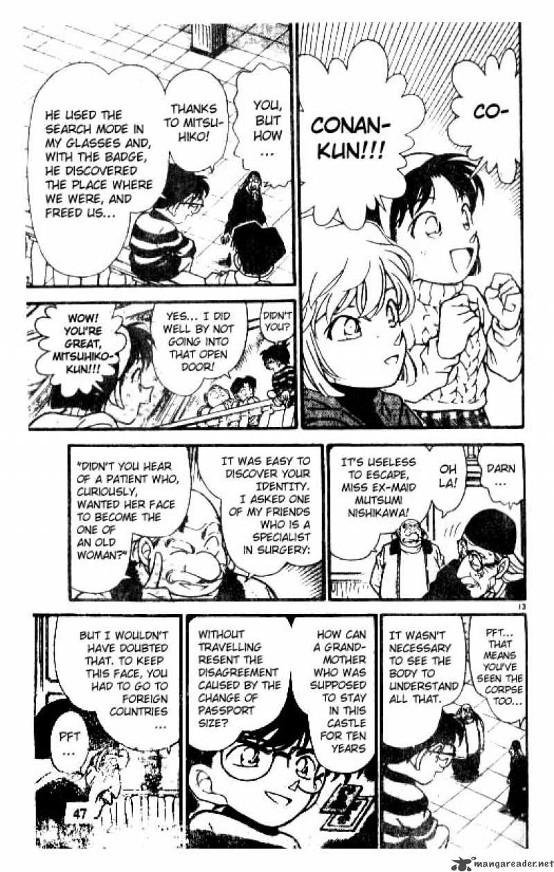 Read Detective Conan Chapter 203 Ivory Tower - Page 13 For Free In The Highest Quality