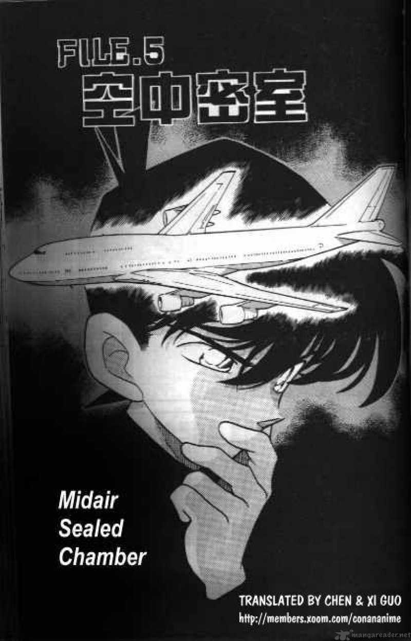 Read Detective Conan Chapter 205 Midair Sealed Chamber - Page 1 For Free In The Highest Quality
