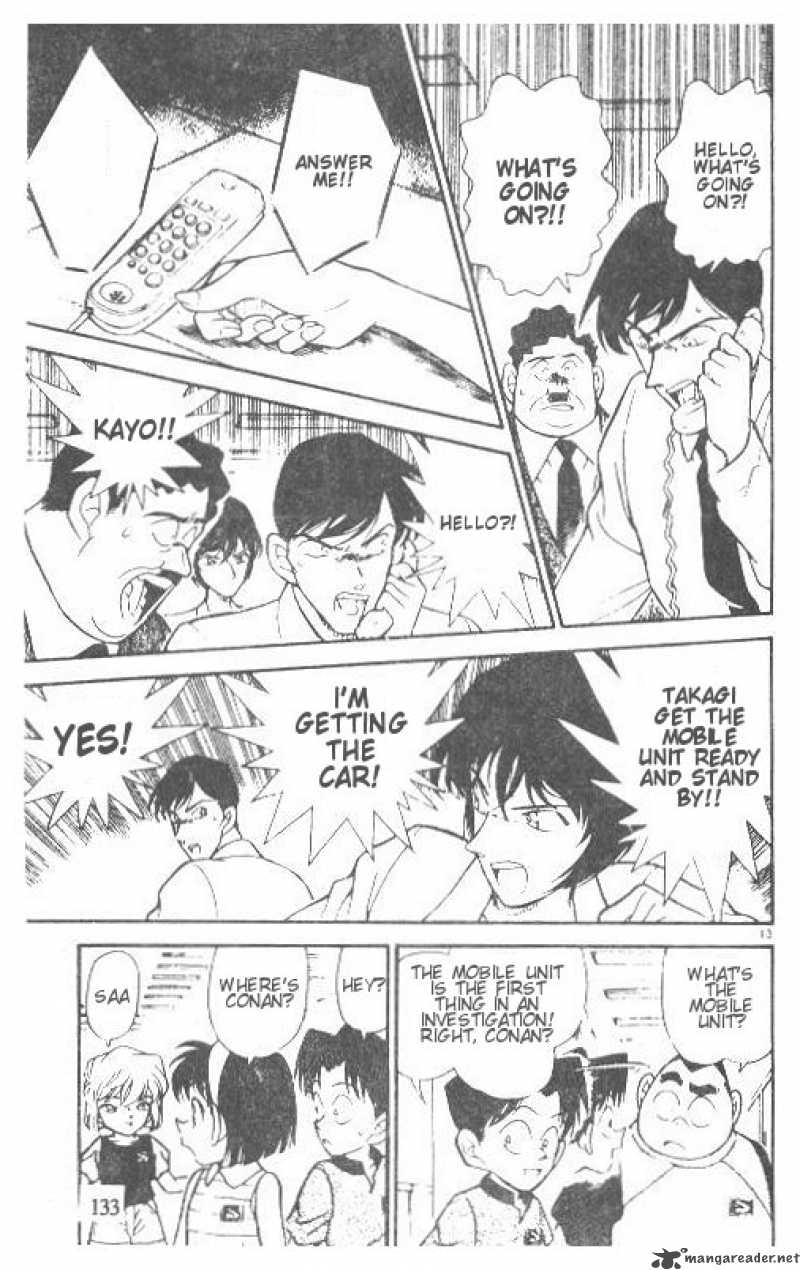 Read Detective Conan Chapter 208 The Sakurada Gate - Page 13 For Free In The Highest Quality