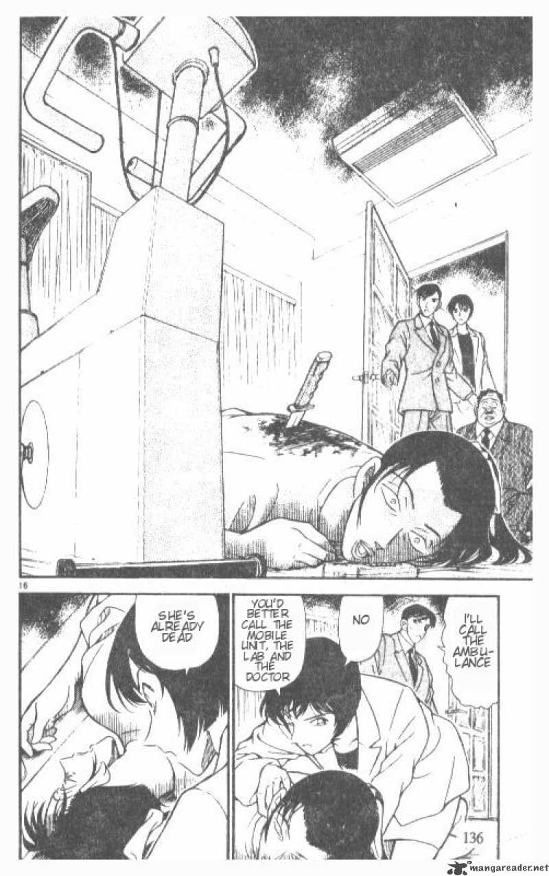 Read Detective Conan Chapter 208 The Sakurada Gate - Page 16 For Free In The Highest Quality