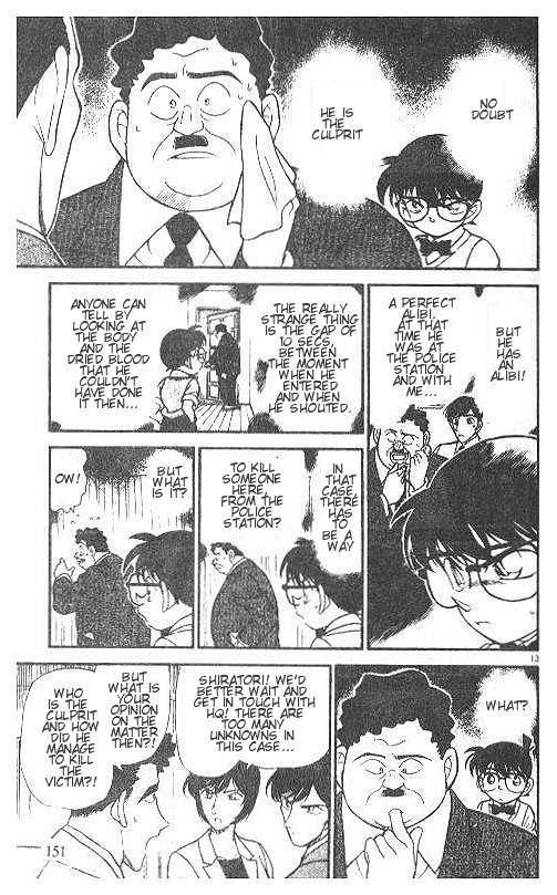 Read Detective Conan Chapter 209 The Inspector Leads the Investigation - Page 13 For Free In The Highest Quality