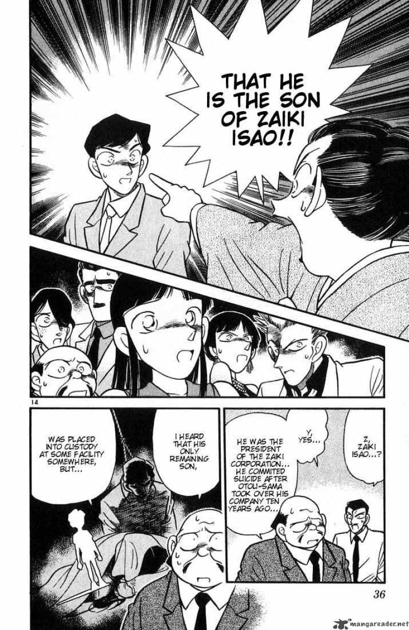 Read Detective Conan Chapter 21 The Secret of the Impenetrable Room - Page 14 For Free In The Highest Quality