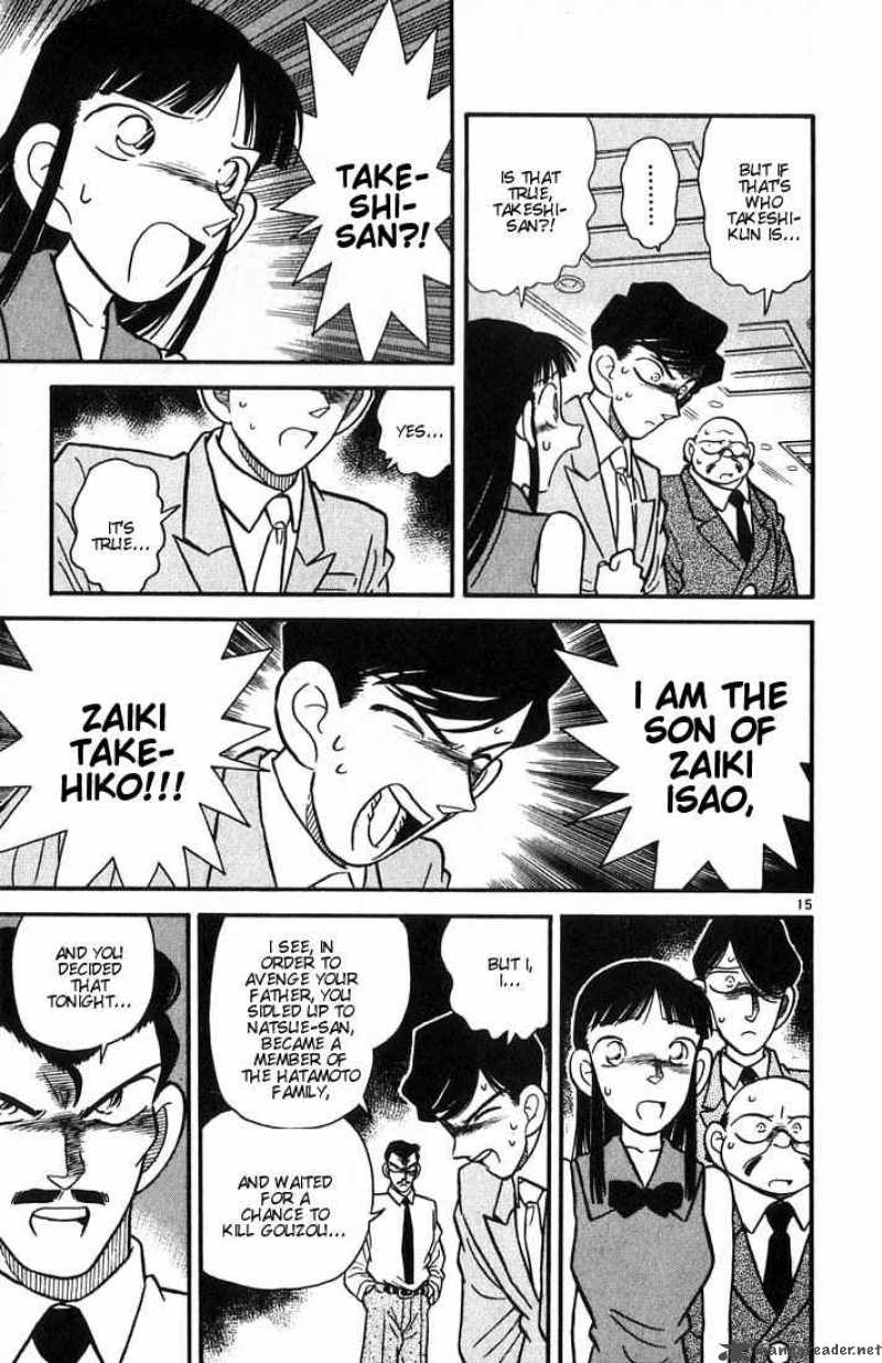 Read Detective Conan Chapter 21 The Secret of the Impenetrable Room - Page 15 For Free In The Highest Quality