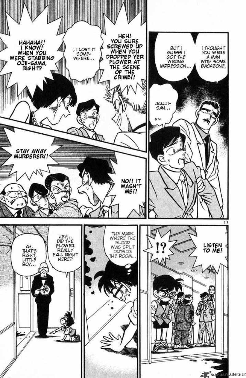 Read Detective Conan Chapter 21 The Secret of the Impenetrable Room - Page 17 For Free In The Highest Quality