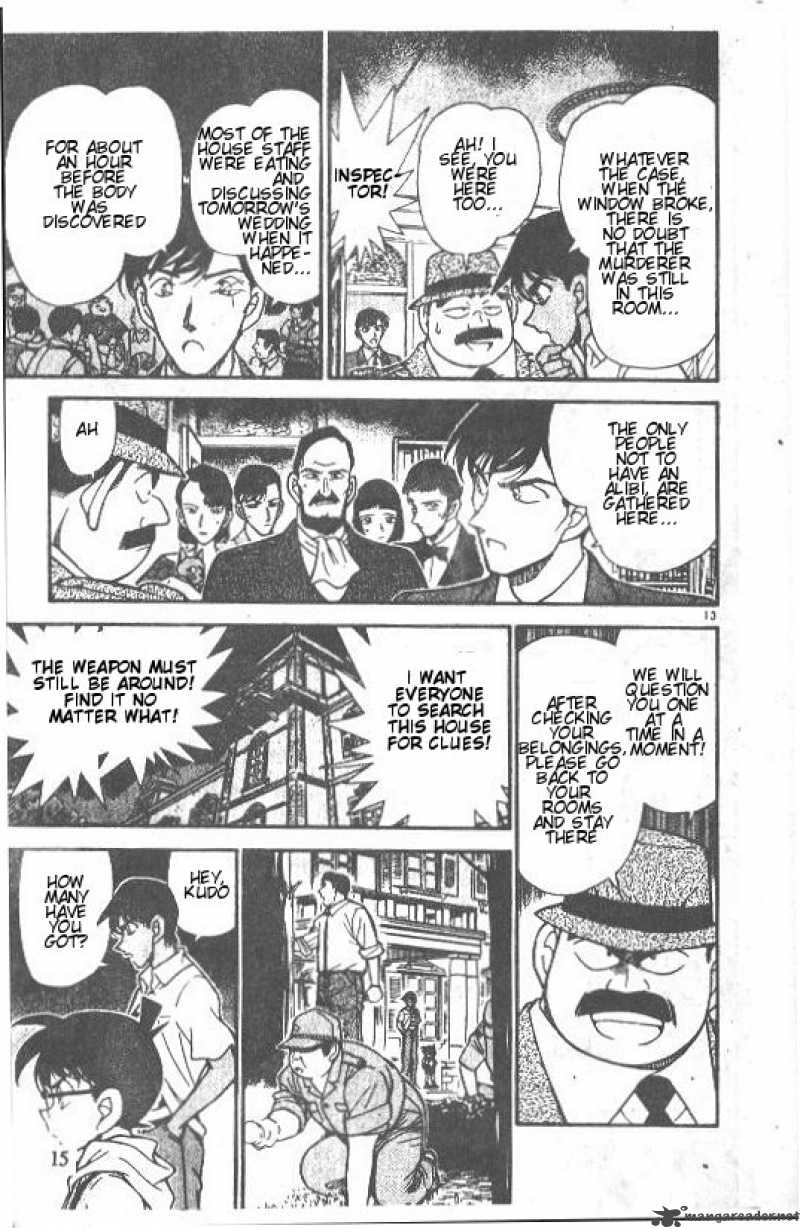 Read Detective Conan Chapter 212 Uneasiness - Page 13 For Free In The Highest Quality