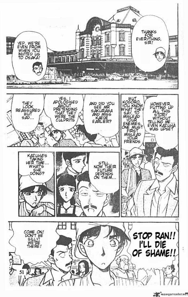 Read Detective Conan Chapter 214 The Last Laugh - Page 17 For Free In The Highest Quality