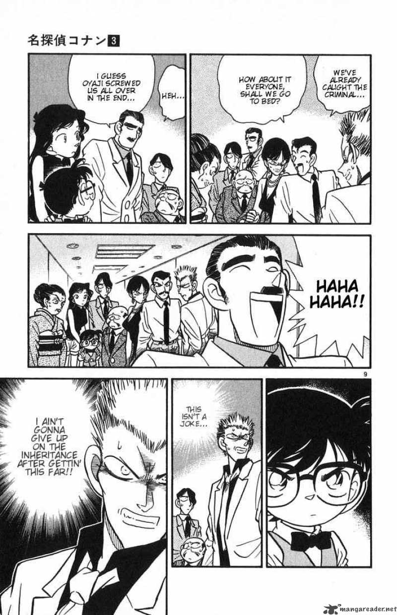 Read Detective Conan Chapter 22 The Location of the Inheritance - Page 9 For Free In The Highest Quality