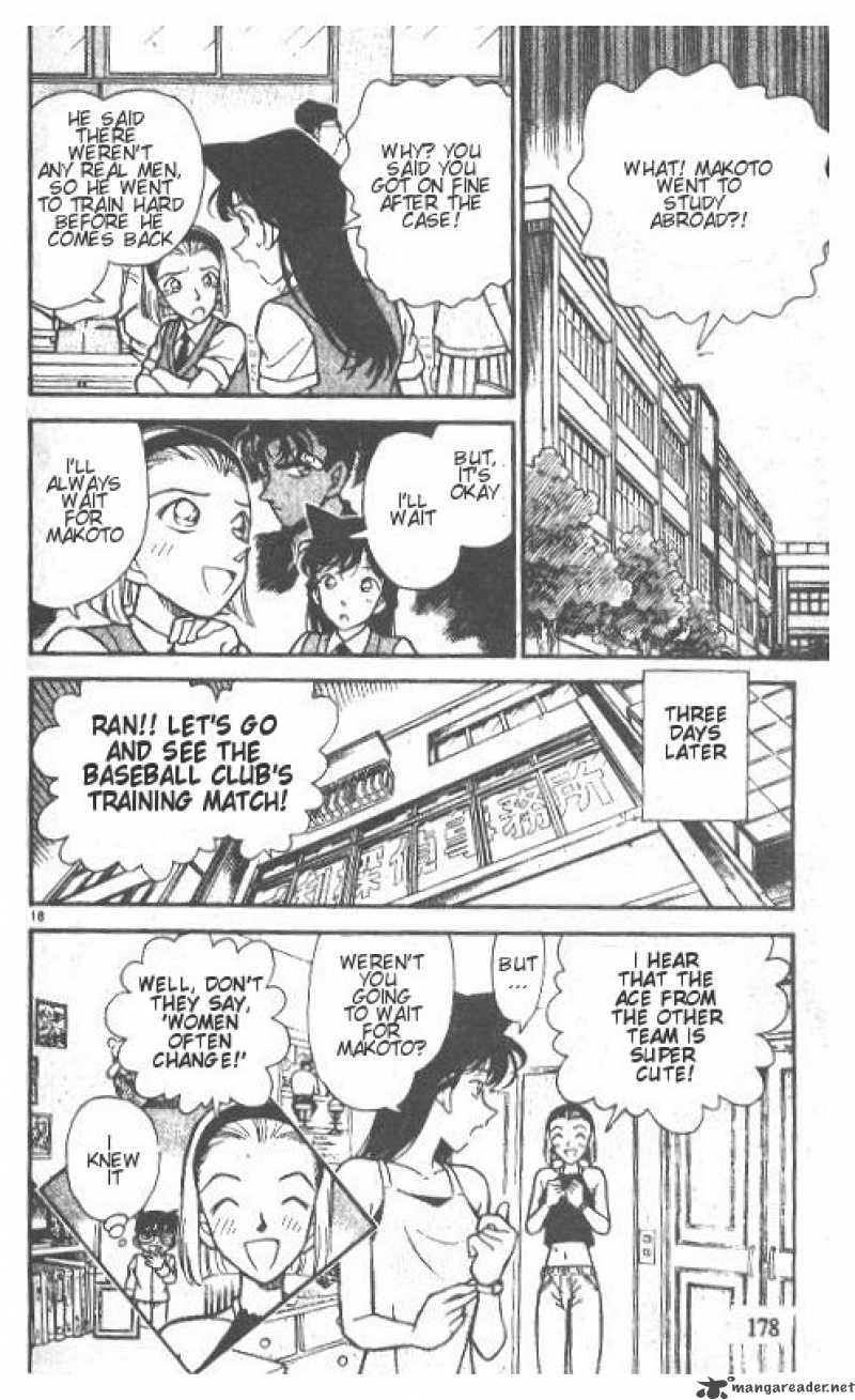 Read Detective Conan Chapter 221 The Prince with a Kick - Page 18 For Free In The Highest Quality