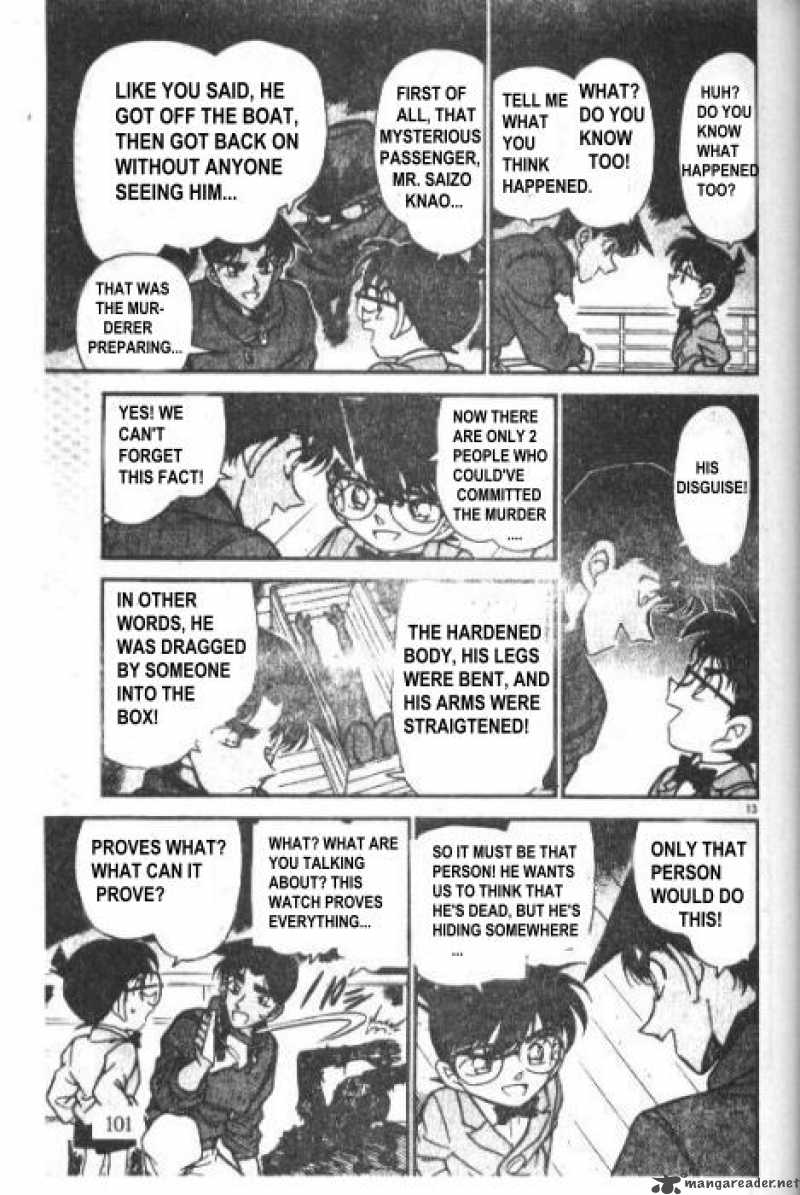 Read Detective Conan Chapter 227 Unintentional Target - Page 13 For Free In The Highest Quality