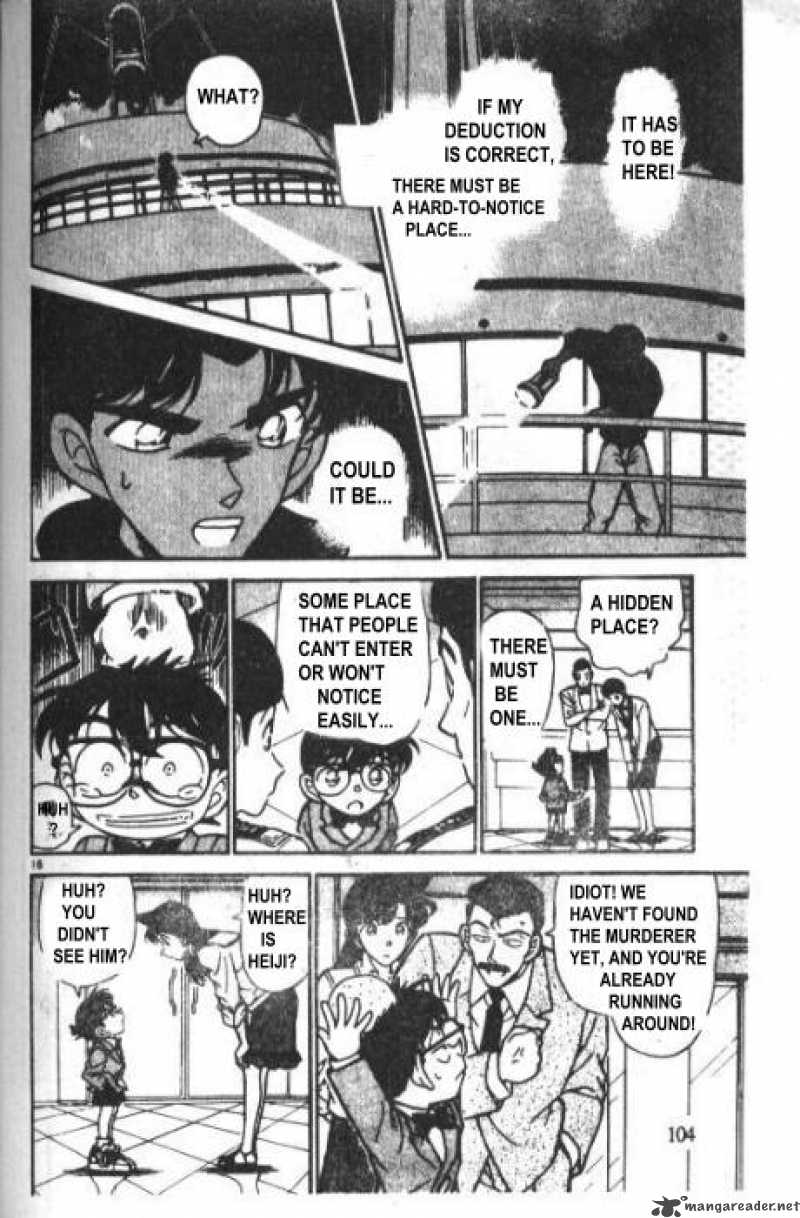 Read Detective Conan Chapter 227 Unintentional Target - Page 16 For Free In The Highest Quality