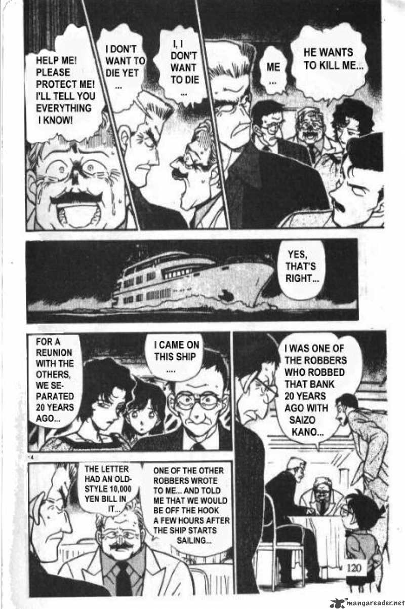 Read Detective Conan Chapter 228 Disappearing Among the Waves - Page 14 For Free In The Highest Quality