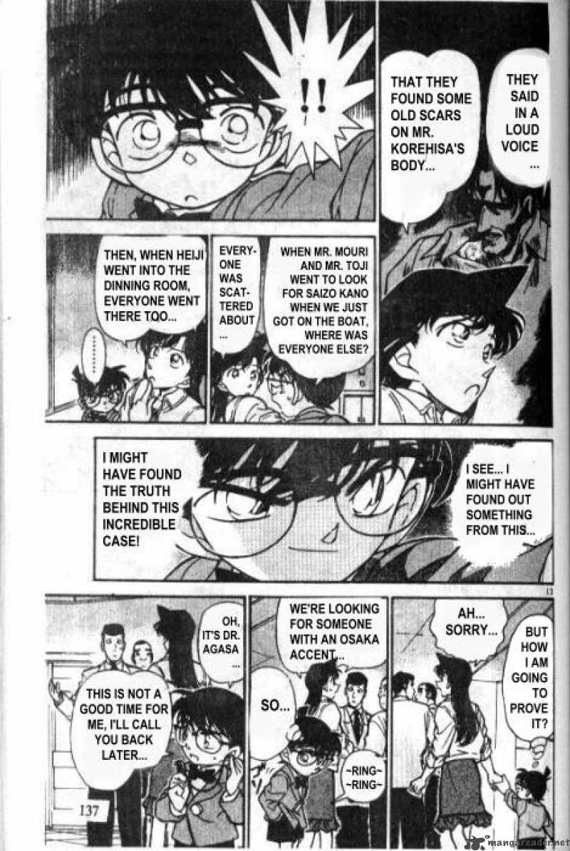 Read Detective Conan Chapter 229 This is the Truth - Page 13 For Free In The Highest Quality
