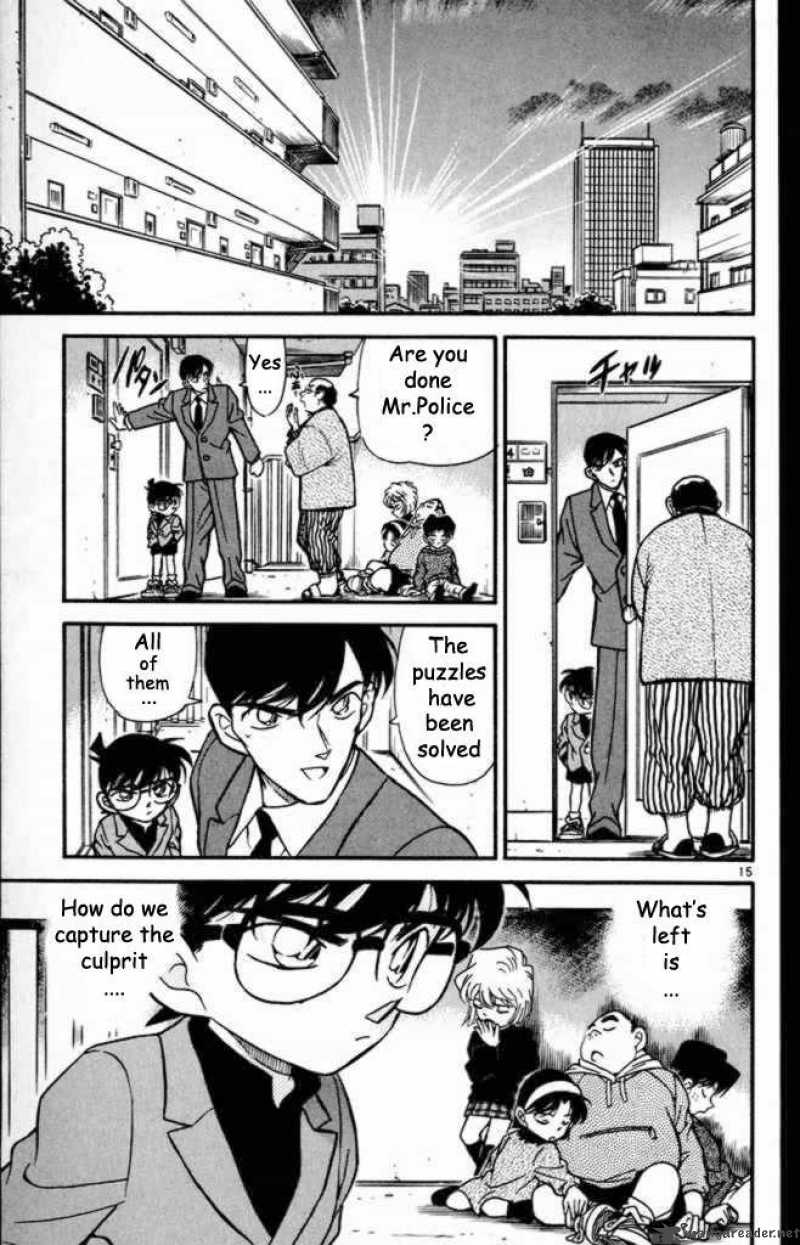 Read Detective Conan Chapter 232 Finding Evidence - Page 15 For Free In The Highest Quality
