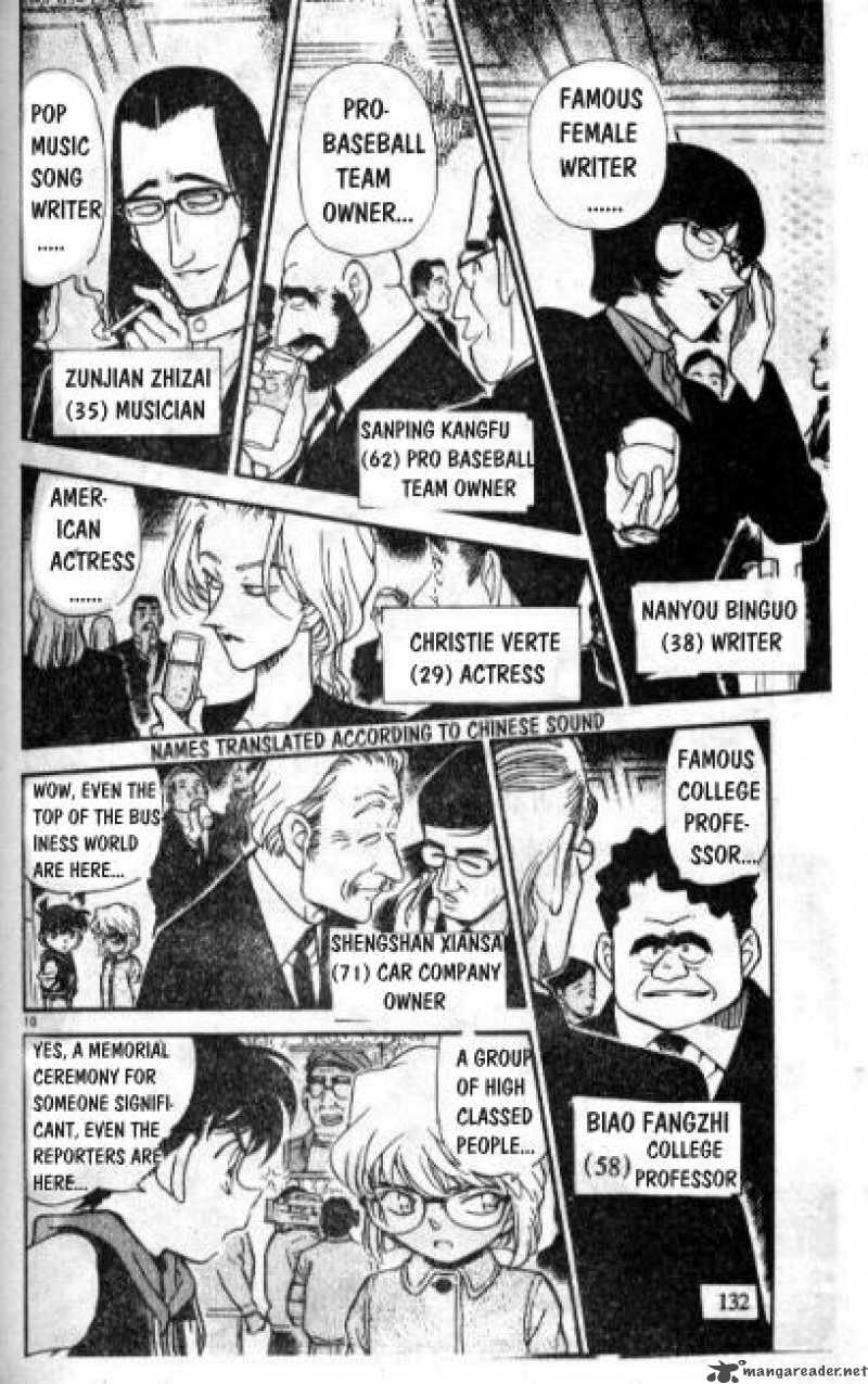 Read Detective Conan Chapter 239 The Black Burial Ranks - Page 10 For Free In The Highest Quality