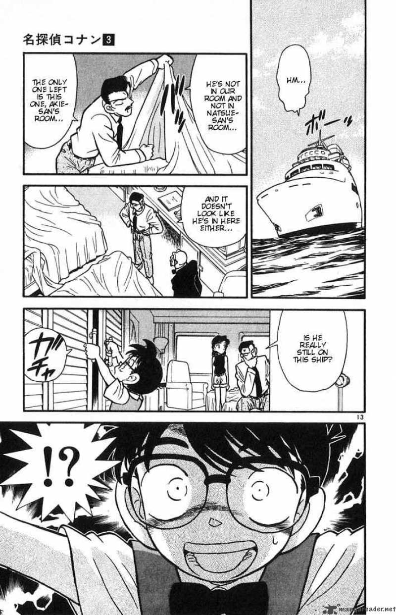 Read Detective Conan Chapter 24 Trap-Springer in the Dark - Page 13 For Free In The Highest Quality
