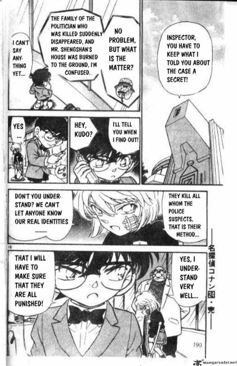 Read Detective Conan Chapter 242 A White World - Page 18 For Free In The Highest Quality