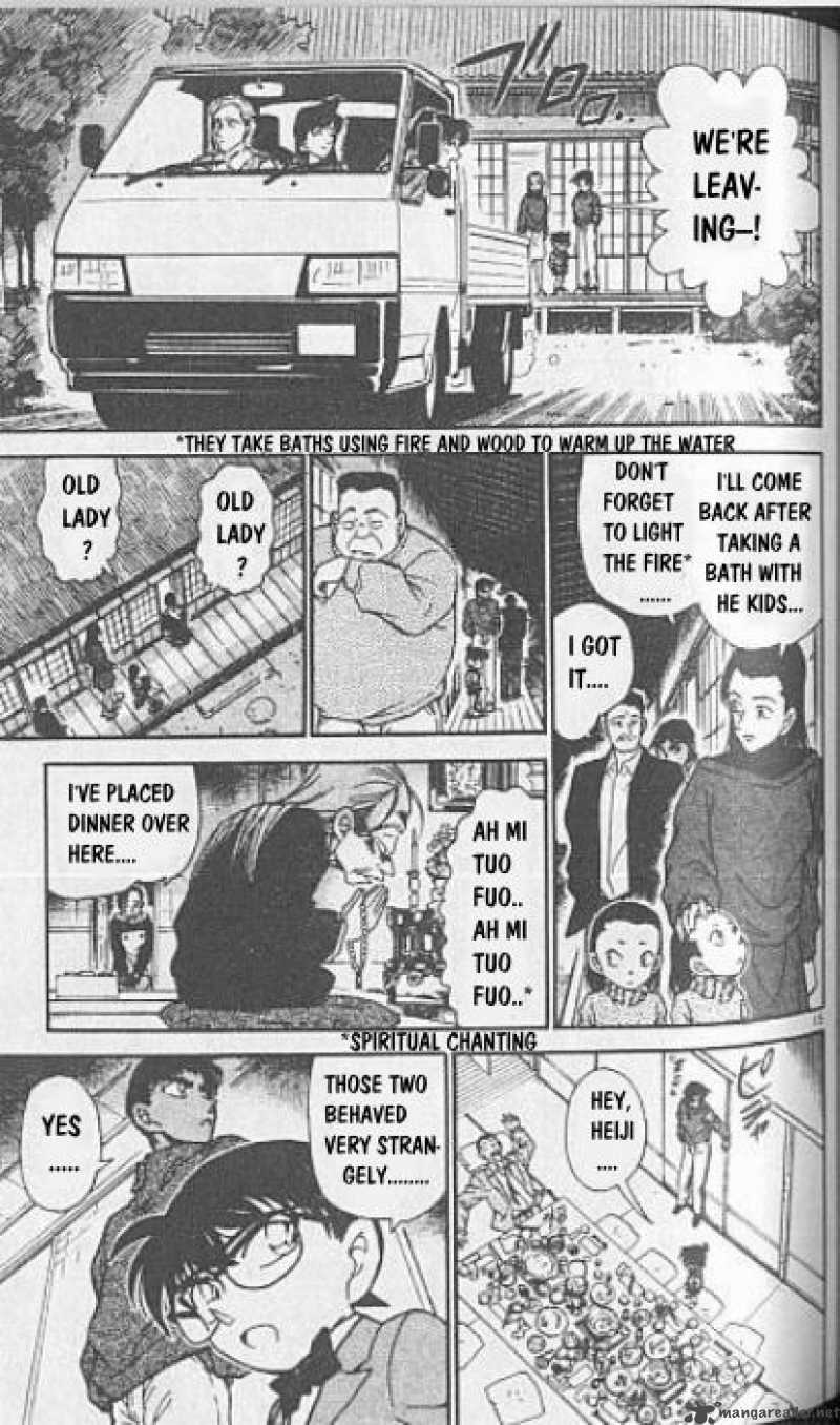 Read Detective Conan Chapter 246 The Spider Mansion - Page 15 For Free In The Highest Quality