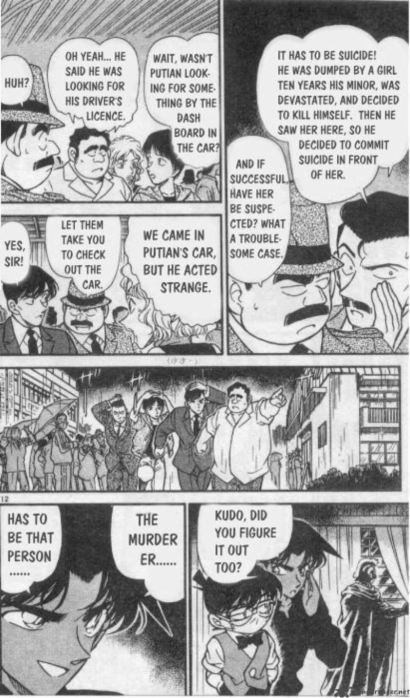 Read Detective Conan Chapter 256 The Concealed Truth - Page 12 For Free In The Highest Quality