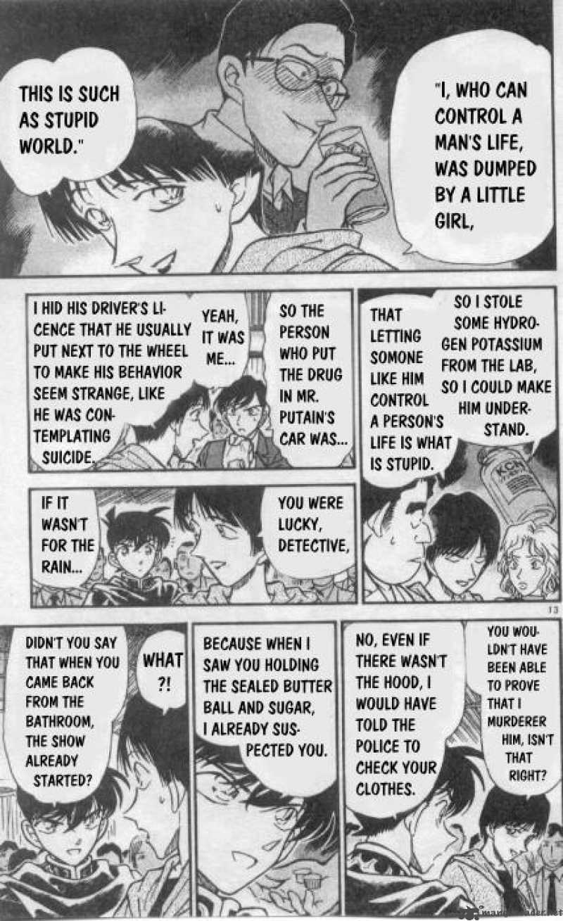Read Detective Conan Chapter 257 Revival Under the Threat of Death - Page 13 For Free In The Highest Quality