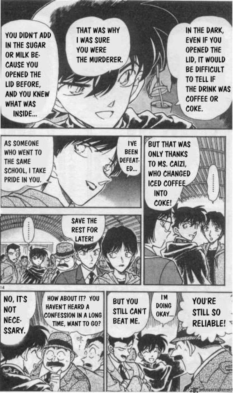 Read Detective Conan Chapter 257 Revival Under the Threat of Death - Page 14 For Free In The Highest Quality