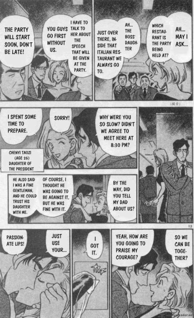Read Detective Conan Chapter 258 The Momentary Rest - Page 13 For Free In The Highest Quality