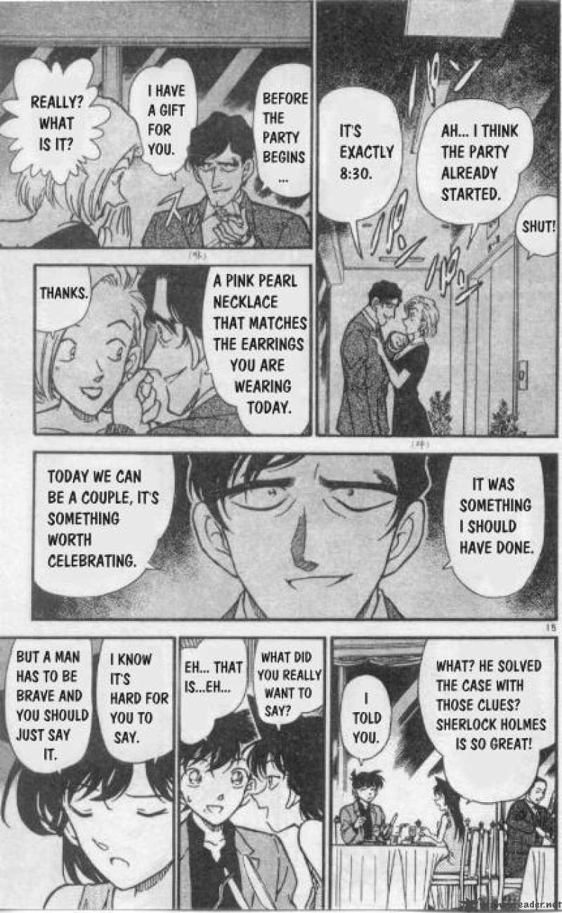 Read Detective Conan Chapter 258 The Momentary Rest - Page 15 For Free In The Highest Quality
