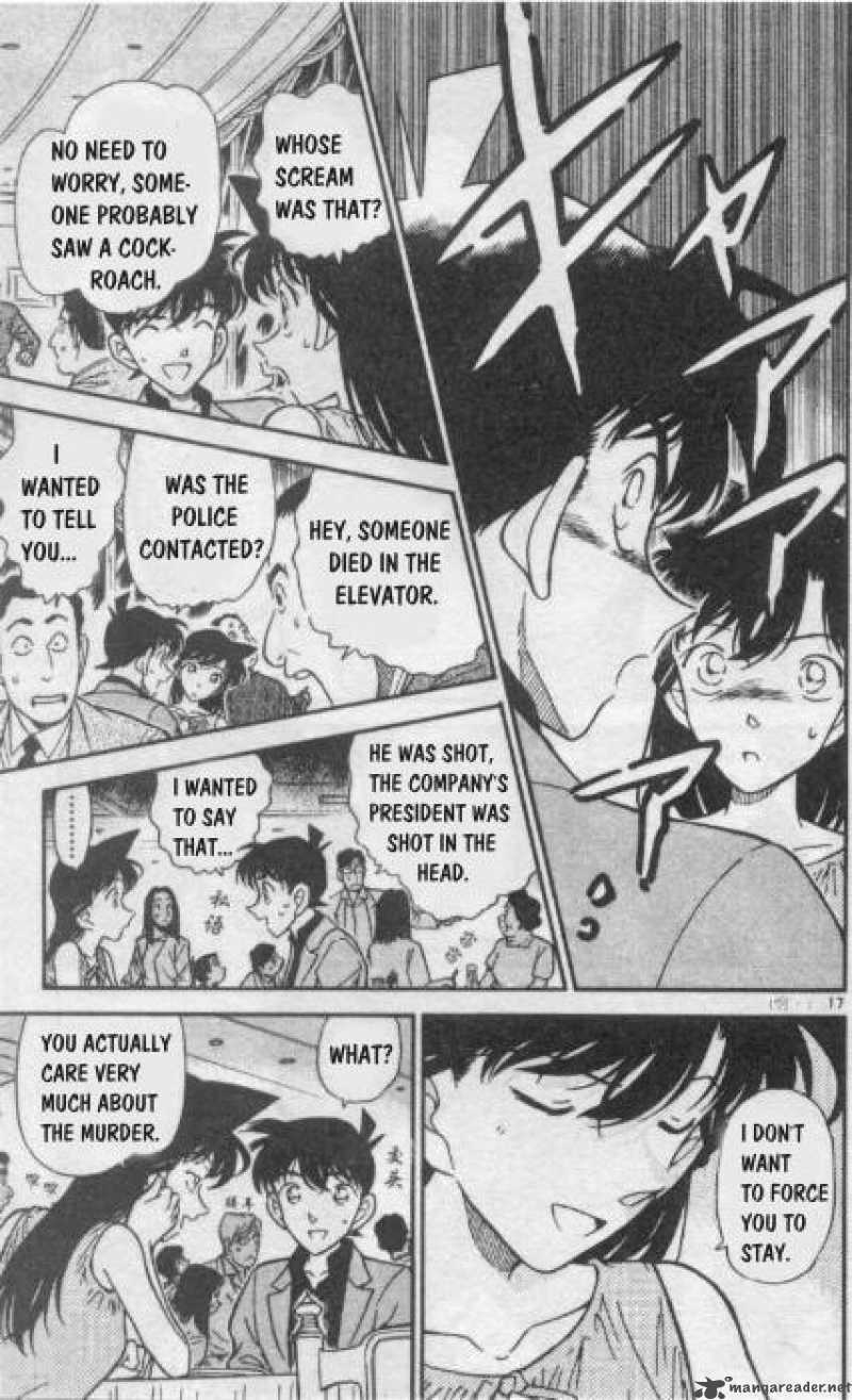 Read Detective Conan Chapter 258 The Momentary Rest - Page 17 For Free In The Highest Quality