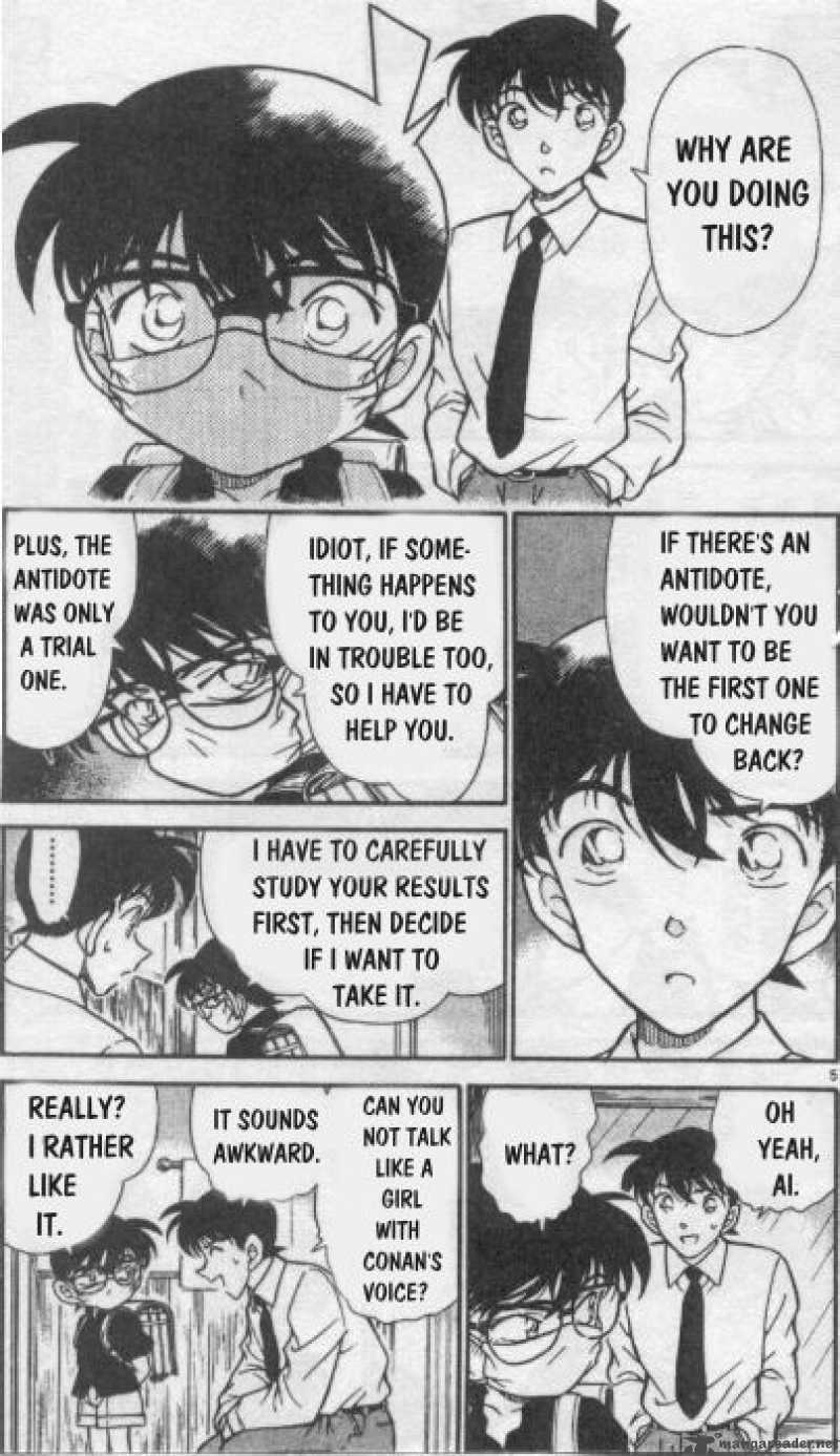 Read Detective Conan Chapter 258 The Momentary Rest - Page 5 For Free In The Highest Quality