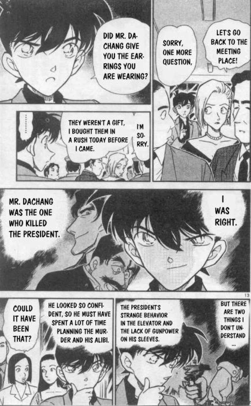 Read Detective Conan Chapter 259 A Tranquil Time - Page 13 For Free In The Highest Quality