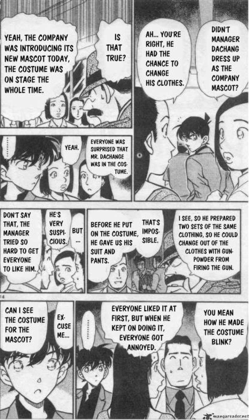 Read Detective Conan Chapter 259 A Tranquil Time - Page 14 For Free In The Highest Quality