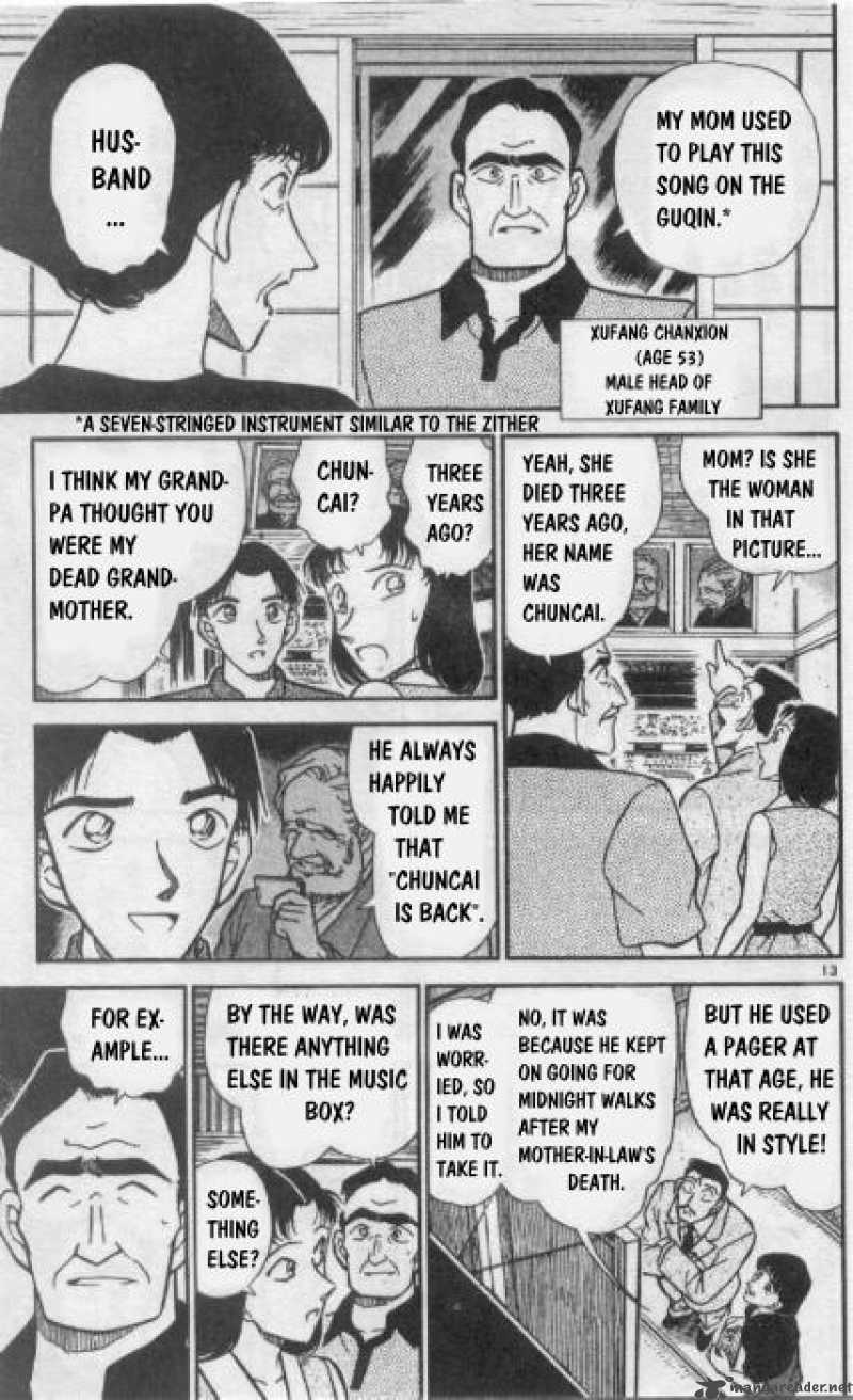 Read Detective Conan Chapter 261 Coming in Contact with Music Strings - Page 13 For Free In The Highest Quality