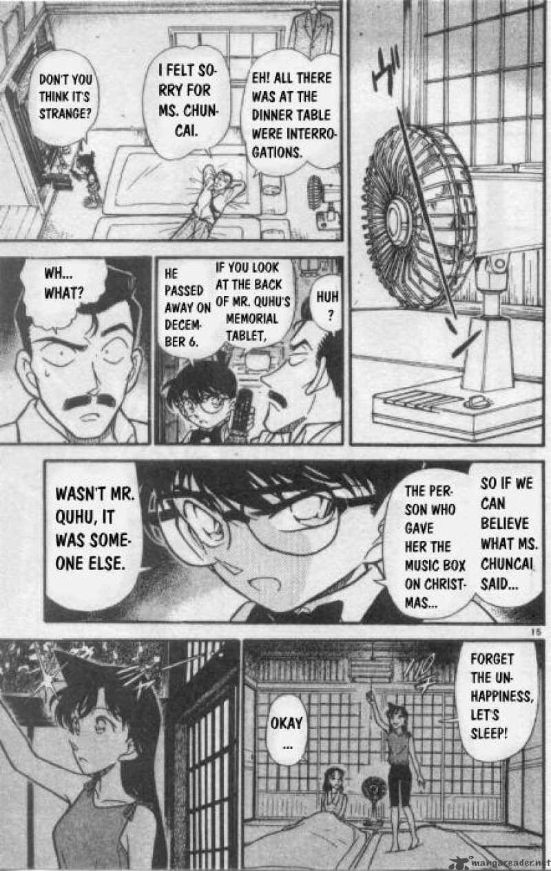 Read Detective Conan Chapter 261 Coming in Contact with Music Strings - Page 15 For Free In The Highest Quality