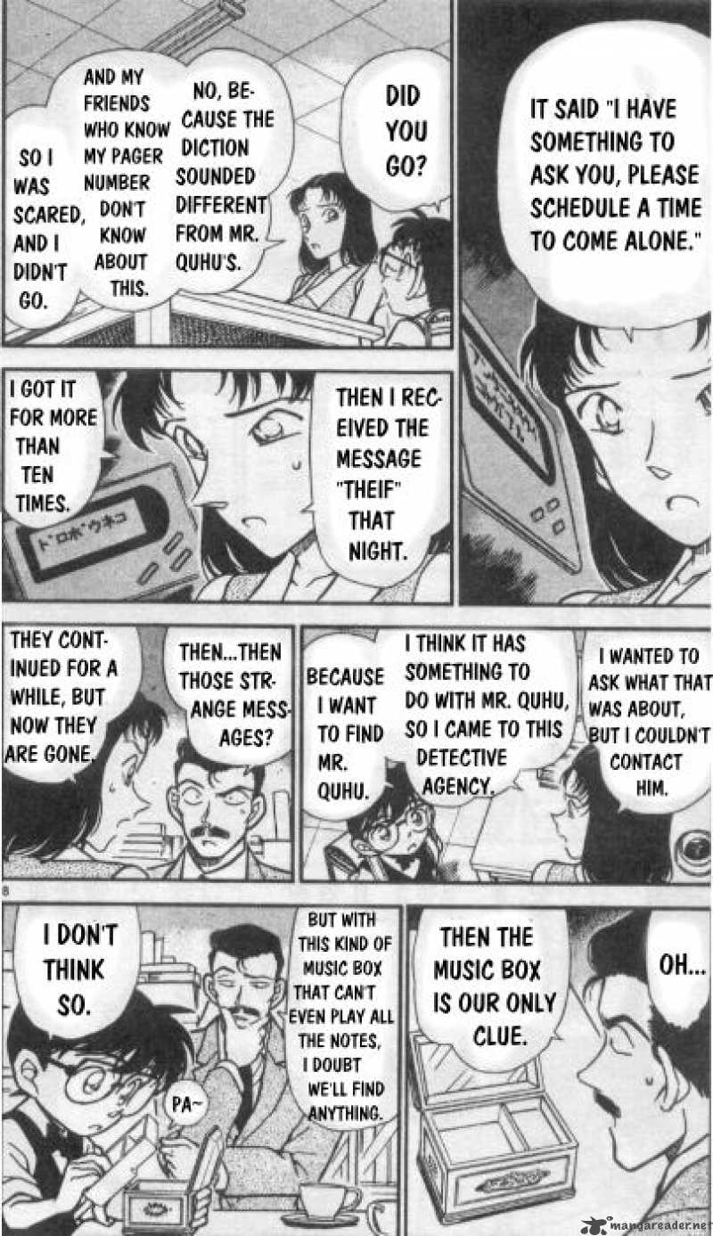 Read Detective Conan Chapter 261 Coming in Contact with Music Strings - Page 8 For Free In The Highest Quality